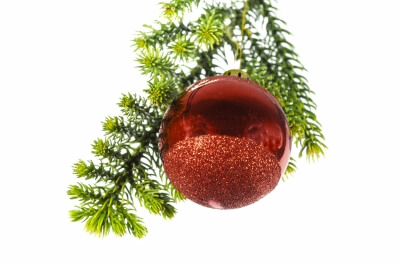 Christmas tree + bauble